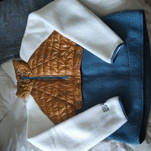 Women's Altius Hybrid Pullover sherpa fleece M zip